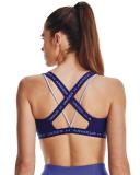 Under Armour Women's Crossback Low Sports Bra Blue LG