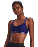 Under Armour Women's Crossback Low Sports Bra Blue LG