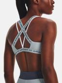 Under Armour Women's Crossback Low Sports Bra Blue XL