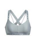 Under Armour Women's Crossback Low Sports Bra Blue XS