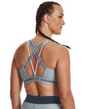 Under Armour Women's Crossback Low Sports Bra Blue XS
