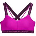 Under Armour Women's Crossback Low Sports Bra Pink LG