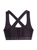 Under Armour Women's Crossback Mid Sports Bra Purple XL