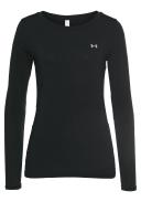 Under Armour Women's HeatGear Armour Long Sleeve Black XS