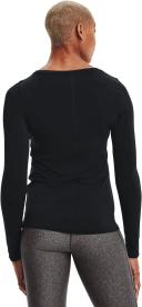 Under Armour Women's HeatGear Armour Long Sleeve Black XS