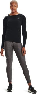 Under Armour Women's HeatGear Armour Long Sleeve Black XS