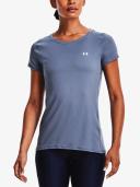 Under Armour Women's HeatGear Armour Short Sleeve Purple SM