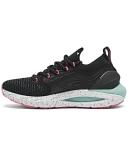 Under Armour Women's HOVR Phantom 2 IntelliKnit Running Shoes Black 6.5