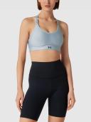 Under Armour Women's Infinity Mid Covered Sports Bra Blue LG