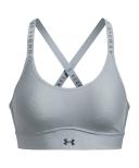 Under Armour Women's Infinity Mid Covered Sports Bra Blue LG