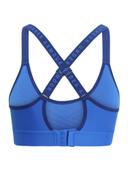 Under Armour Women's Infinity Mid Covered Sports Bra Blue MD