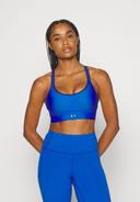 Under Armour Women's Infinity Mid Covered Sports Bra Blue MD