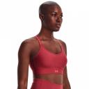 Under Armour Women's Infinity Mid Covered Sports Bra Red XL
