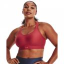 Under Armour Women's Infinity Mid Covered Sports Bra Red XL
