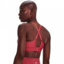 Under Armour Women's Infinity Mid Covered Sports Bra Red XL