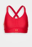 Under Armour Women's Infinity Mid Covered Sports Bra Red XL