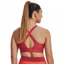 Under Armour Women's Infinity Mid Covered Sports Bra Red XL