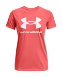 Under Armour Women's Live Sportstyle Graphic Short Sleeve Tee (Miami/White, Size S)