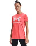 Under Armour Women's Live Sportstyle Graphic Short Sleeve Tee (Miami/White, Size S)