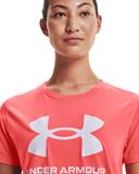 Under Armour Women's Live Sportstyle Graphic Short Sleeve Tee (Miami/White, Size S)