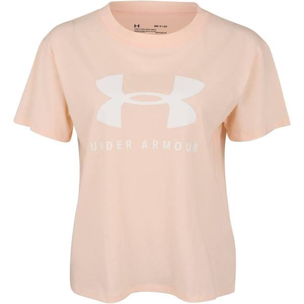 Under Armour Women's Live Sportstyle Graphic Short Sleeve Tee (Miami/White, Size S)
