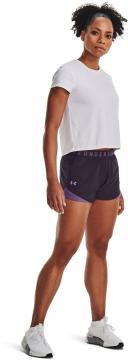 Under Armour Women's Play Up 3.0 Shorts Purple LG