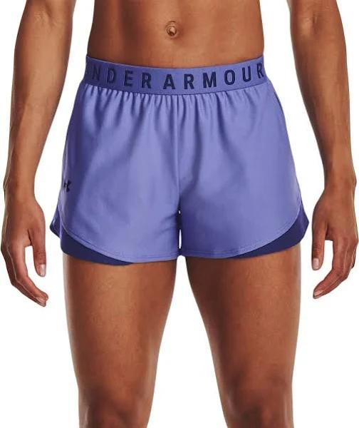 Under Armour Women's Play Up 3.0 Shorts Purple LG