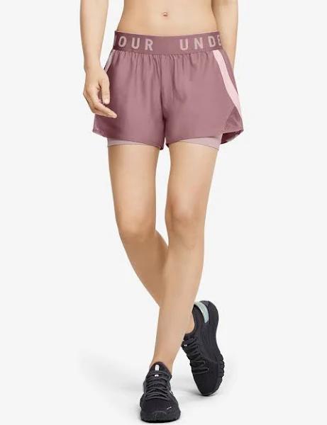 Under Armour Women's Play Up 5" Shorts Pink MD