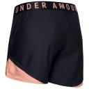 Under Armour - Women's Play Up Shorts 3.0 - Black/Cerise/Cerise - L