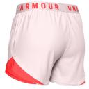 Under Armour - Women's Play Up Shorts 3.0 - Black/Cerise/Cerise - L