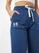 Under Armour - Women's Rival Fleece Joggers - Indigo/White - XL
