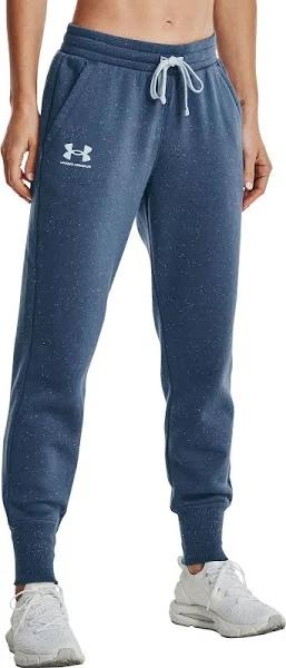 Under Armour - Women's Rival Fleece Joggers - Indigo/White - XL
