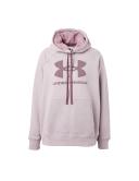 Under Armour - Women's Rival Fleece Logo Hoodie - Mauve Pink/Ash Plum - XS