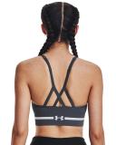 Under Armour Women's Seamless Low Long Sports Bra Gray XL