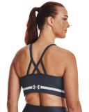 Under Armour Women's Seamless Low Long Sports Bra Gray XL