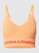 Under Armour Women's Seamless Low Long Sports Bra Orange MD