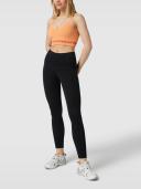 Under Armour Women's Seamless Low Long Sports Bra Orange MD