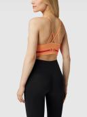 Under Armour Women's Seamless Low Long Sports Bra Orange MD