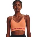 Under Armour Women's Seamless Low Long Sports Bra Orange XL