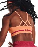 Under Armour Women's Seamless Low Long Sports Bra Orange XL