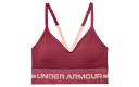 Under Armour Women's Seamless Low Long Sports Bra Purple XL