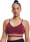 Under Armour Women's Seamless Low Long Sports Bra Purple XL