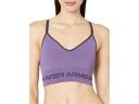 Under Armour Women's Seamless Low Long Sports Bra Purple XL