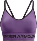 Under Armour Women's Seamless Low Long Sports Bra Purple XL