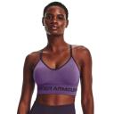 Under Armour Women's Seamless Low Long Sports Bra Purple XL
