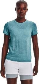 Under Armour Women's Seamless Stride Short Sleeve Blue XL