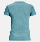 Under Armour Women's Seamless Stride Short Sleeve Blue XL