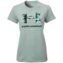 Under Armour Women's Sportstyle Graphic Short Sleeve Gray SM