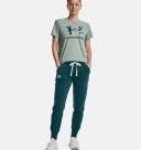 Under Armour Women's Sportstyle Graphic Short Sleeve Gray SM