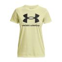 Under Armour Womens Sportstyle Logo Tee Yellow XL @ Rebel Active